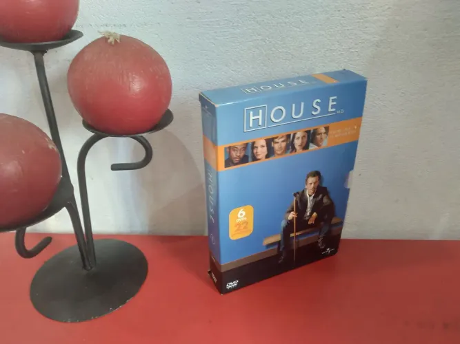 DVD - House - Primeira Temporada - 6 dvds 22 episódios