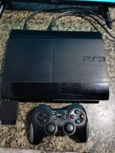 PS3 SUPER SLIM 250 gigas Desbloqueado com jogos e várias lojas para baixar jogos