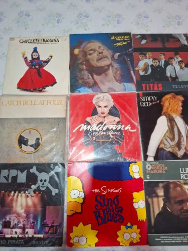 Discos vinil vários títulos, UNIDADE 100,00