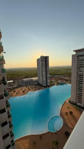 Aluga-se apartamento Semi-mobiliado com 88m2 no Brasil Beach em Cuiabá MT