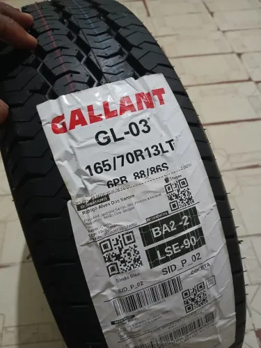 Pneu novo 165/70R13Lt ( Marca Gallant)