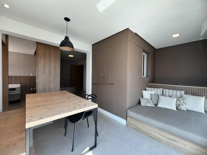 Studio de Alto Padrão com 2 vagas privativas para locação. Campolim Sorocaba-SP