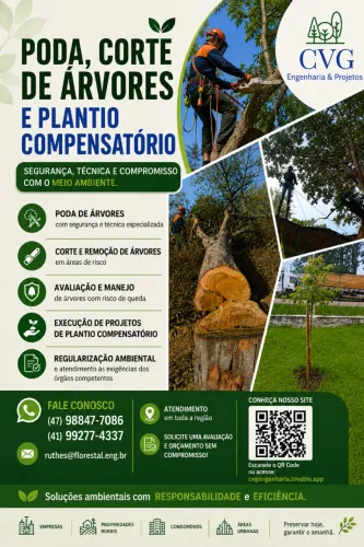 Serviços de Poda e Corte de Árvores