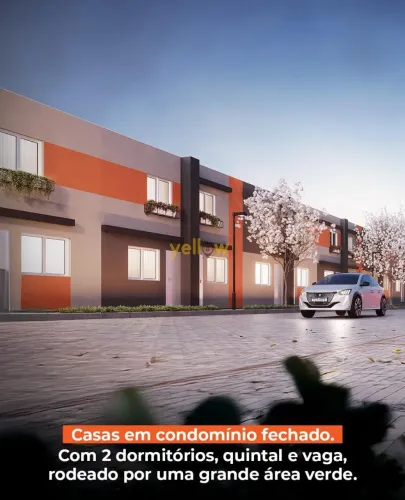 Casa em Condomínio Fechado em Suzano - 2 Dormitórios por R$279k