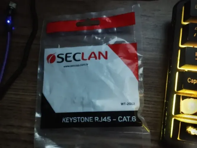 Keystone RJ45 Cat.6 Seclan WT-2002