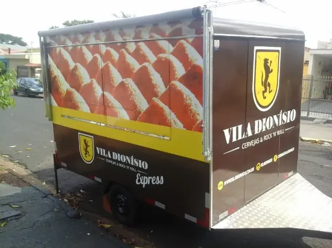 Trailer para Salgados Trailer Food