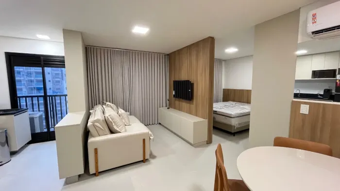 Apartamento Mobiliado 1 Quarto no Setor Marista | 47m²