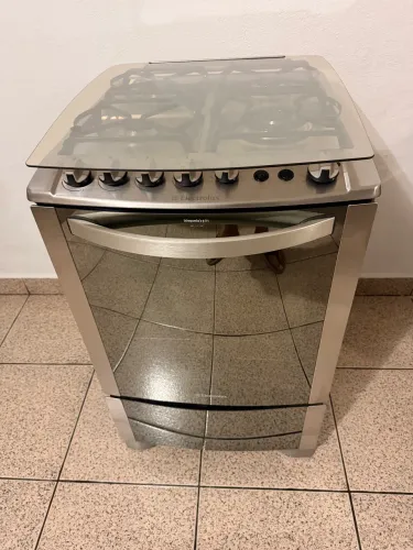 FOGÃO ELECTROLUX 56STX INOX - 4 BOCAS - ÓTIMO ESTADO