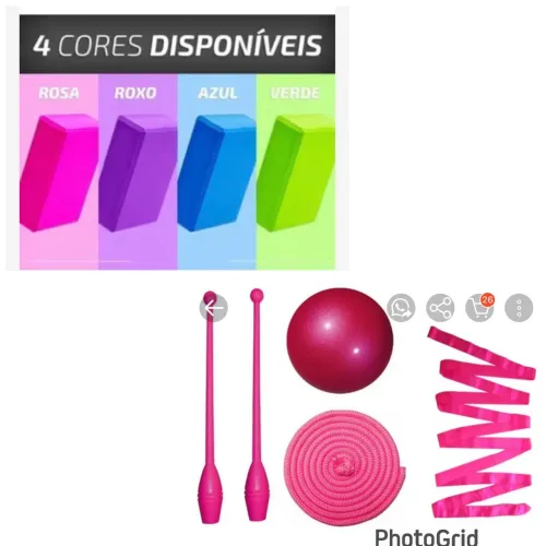 Kit De aparelho ginástica Rítmica /Artística