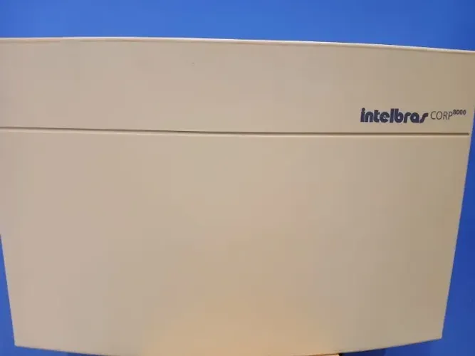 Pabx Intelbras Corp 8000 - 06 Linhas e 20 Ramais (Usado)