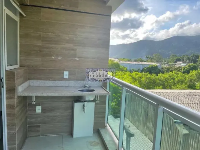 APARTAMENTO MODERNO COM VARANDA GOURMET NO CONDOMÍNIO HEAVEN - VARGEM PEQUENA