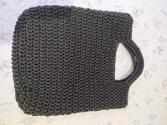 Bolsa de crochê.