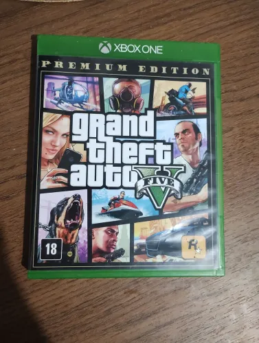 GTA - Grand Theft Auto - V Five (5) - Premium Edition - Xbox One