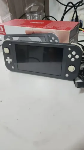NINTENDO SWITCH LITE DESBLOQUEADO 128GB NA CAIXA COMPLETO