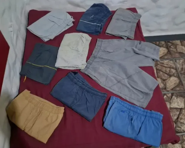 Camisa e bermuda
