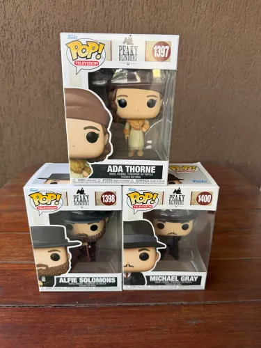 Kit 3 Funko Pop Peaky Blinders Novos Originais