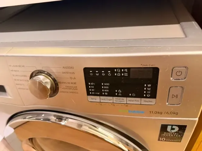 Lava e Seca Samsung WD11M 11kg/6kg 110V - Para Conserto