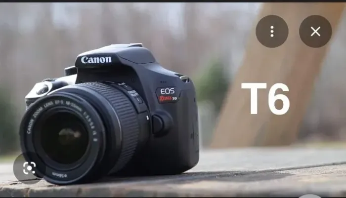Máquina de fotografia profissional  T6