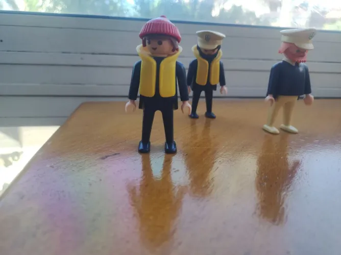 Bonecos Playmobil, para barco Playmobil originais
