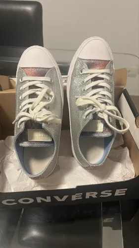 Tênis Converse Chuck Taylor All Star Prateado