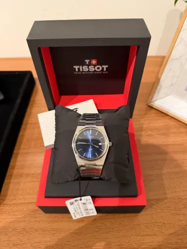 TISSOT PRX QUARTZ BLUE DIAL