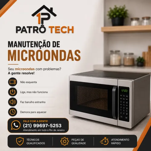 Conserto e manutenção de microondas