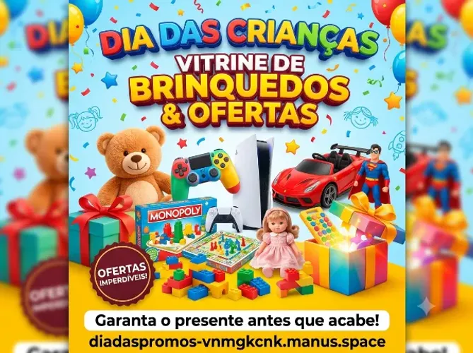 Brinquedos em Promoção para as crianças 