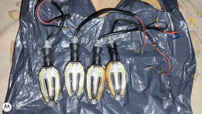 Kit setas de led para moto