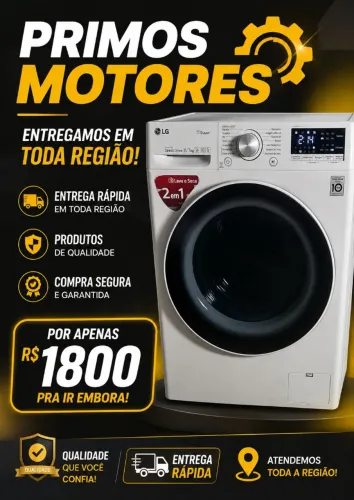 Máquina lava e seca
