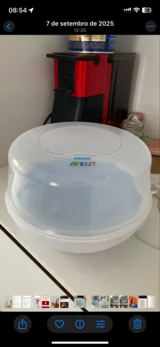 Esterilizador de mamadeira Avent
