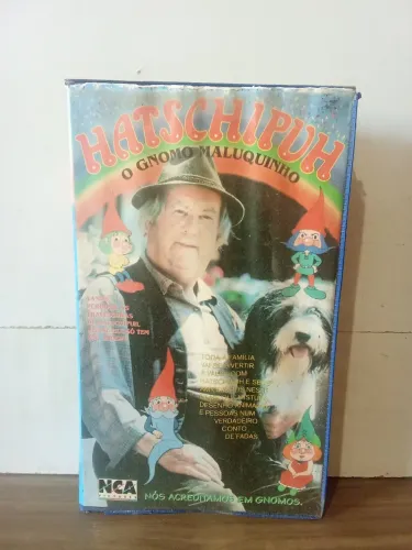 Vhs filme Hatschipuh o gnomo maluquinho (dublado)