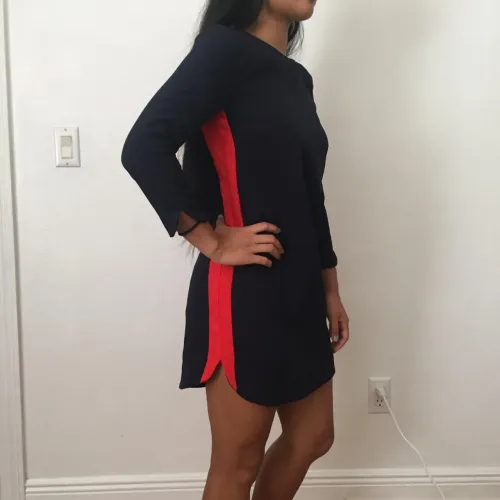 Vestido H&M AZUL SOCIAL