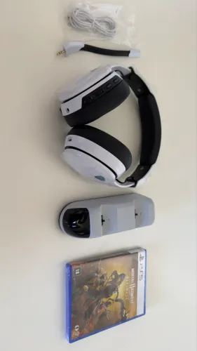 Headset mais jogos mais carregador
