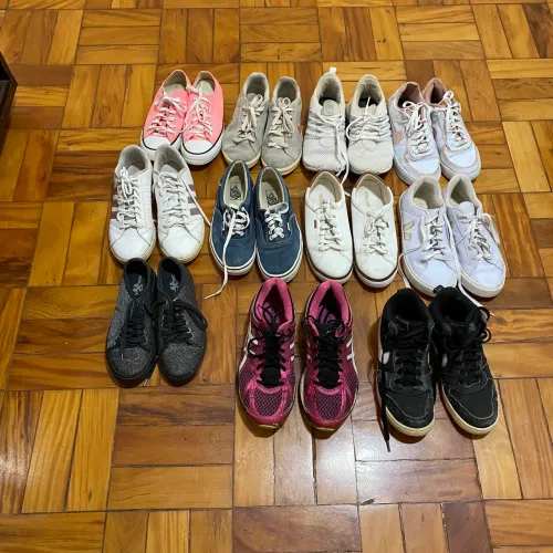 Lote para brecho tênis feminino 