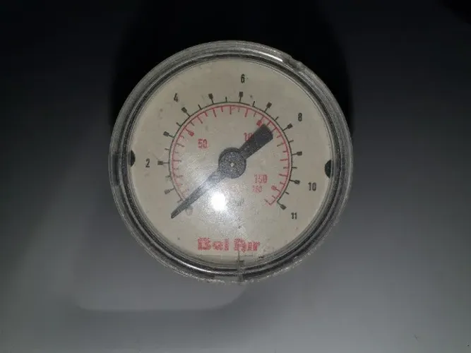 Manômetro para compressor