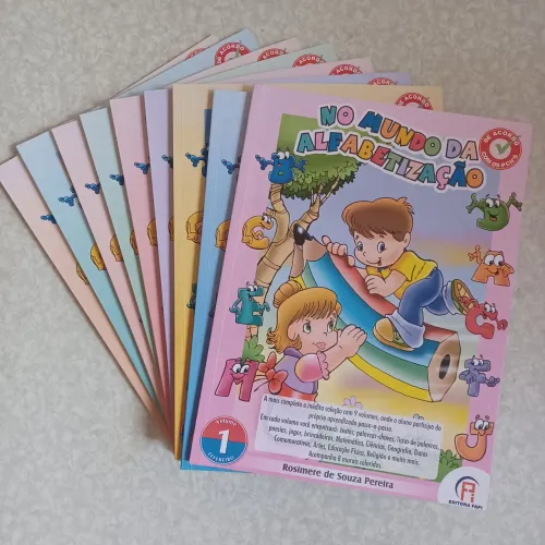No Mundo da Alfabetização - 9 volumes 