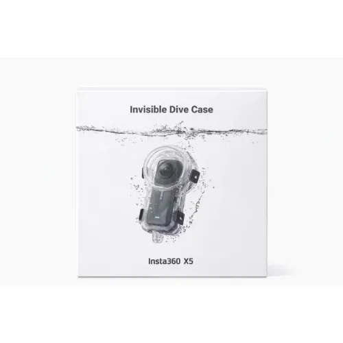 Capa Mergulho Invisível Insta360 X5 - Invisible Dive Case X5