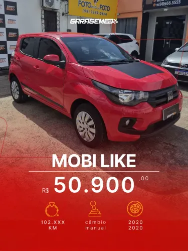 Fiat Mobi Like ON 1.0 Fire Flex 5P. 2020