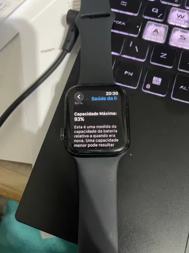 Apple Watch SE 2 (44 mm) Azul - Bateria 93%