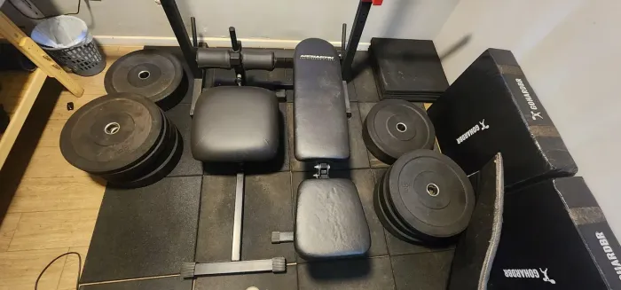 Venda de equipamentos de treino