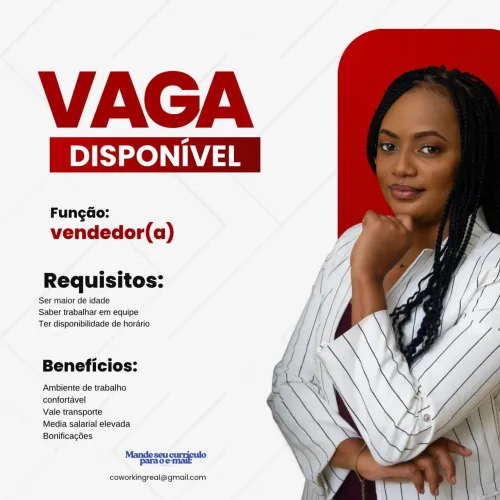 Contrata-se p vaga de emprego