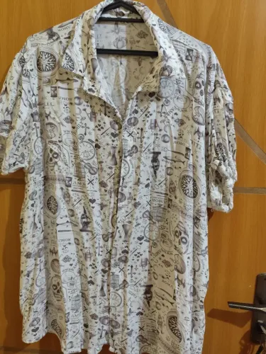 Camisa Botão Estampa