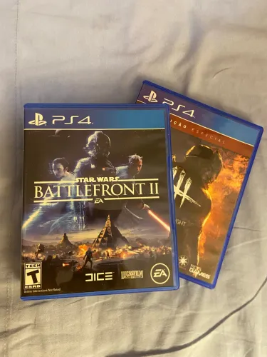 Jogos PS4 Originais ? Star Wars Battlefront II e Dead by Daylight