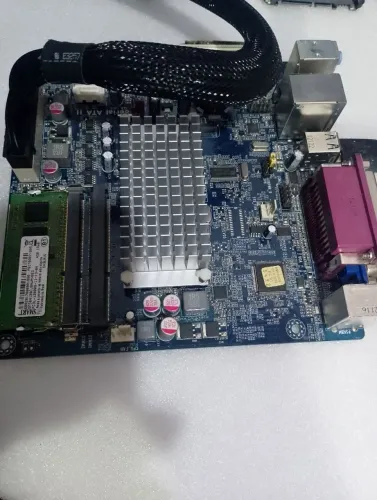 Placa-mãe IPX2500E1 processador Intel atom D2500 + 4GB de memória 