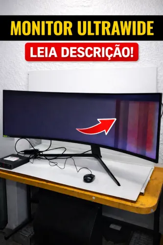 MONITOR SAMSUNG ODYSSEY G9 49" CURVO - TELA DANIFICADA