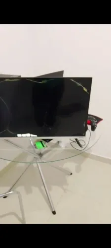 Televisão quebrada 