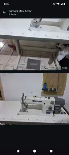 Máquina Reta Industrial Lanmax