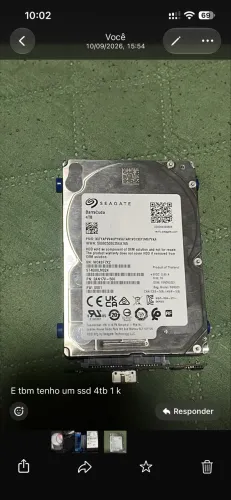 Hd 4 terá Seagate 