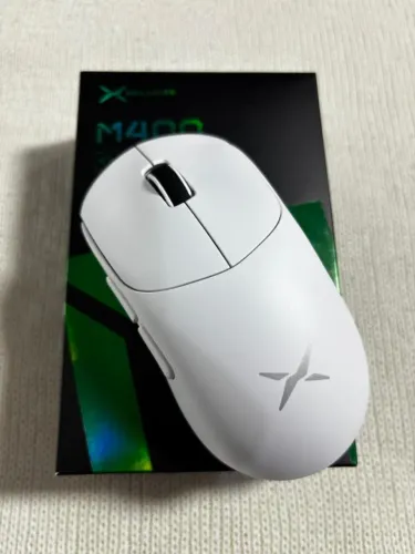 Mouse Delux M400 - Branco