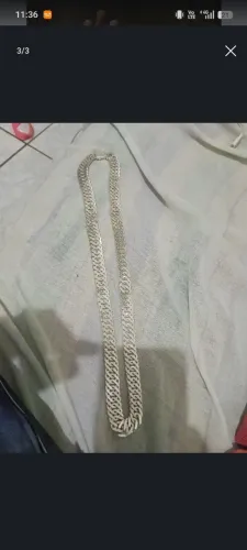 Corda de prata Elo duplo